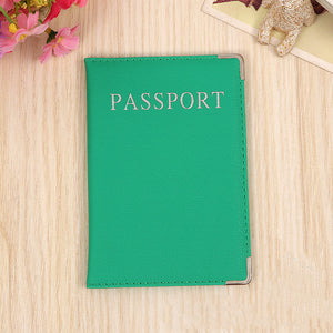 Pu Leather Passport Holder Passport Case
