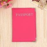 Pu Leather Passport Holder Passport Case