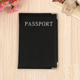 Pu Leather Passport Holder Passport Case