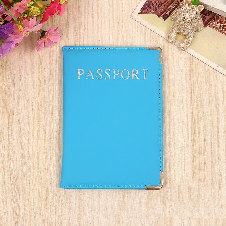 Pu Leather Passport Holder Passport Case