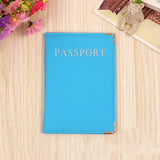 Pu Leather Passport Holder Passport Case