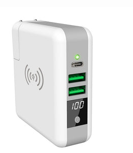 3-in-1 Wireless Charger & Power Bank