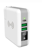 3-in-1 Wireless Charger & Power Bank
