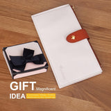 Leather Wallets for Women Slim RFID Blocking Bifold Credit Card Holder Wallet