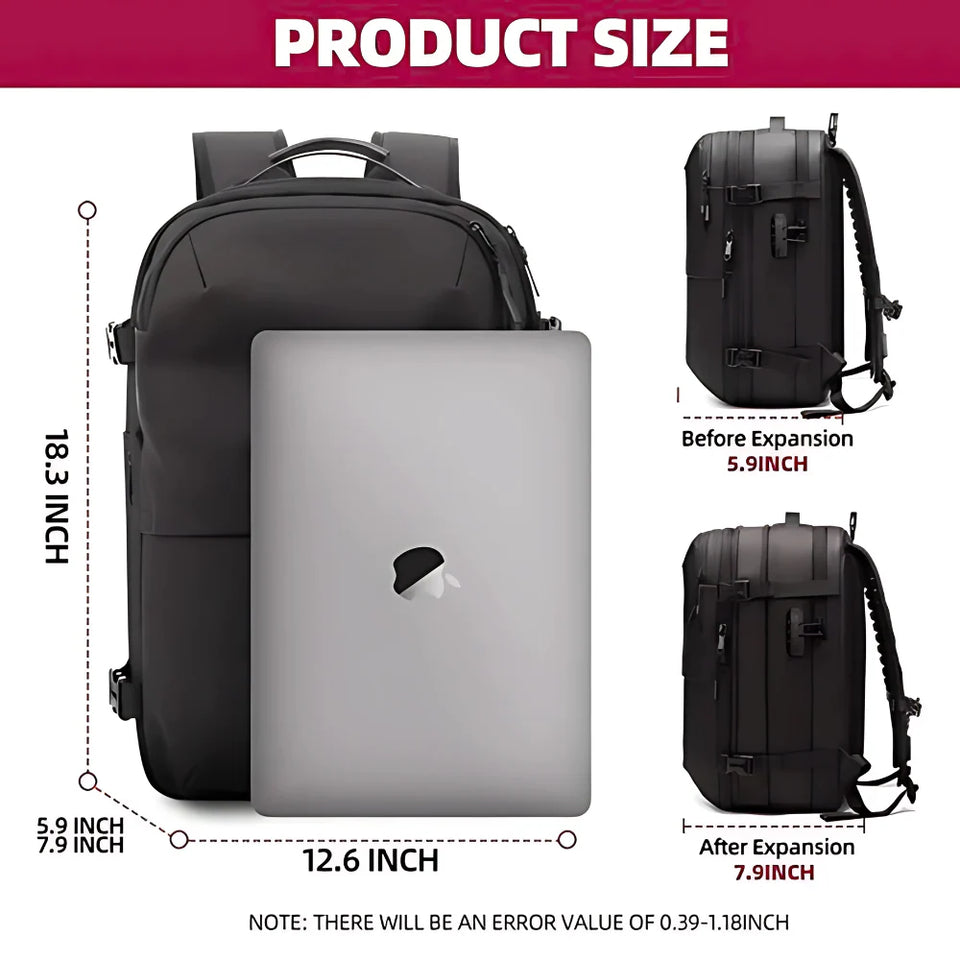 Moon Vacuum Seal Travel Backpack