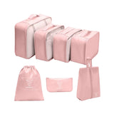 7-Piece Travel Storage Bag Set – Large Capacity Luggage Organizer for Clothes, Moving & Packing