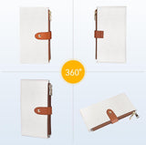 Leather Wallets for Women Slim RFID Blocking Bifold Credit Card Holder Wallet