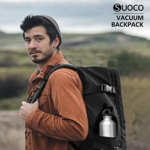 Travel Vacuum Backpack, 60L Seal Compression Airback Vacpack with Travel Pump, C