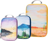 Compression Packing Cube Set 3Pcs, Travel Bags Organizer for Luggage/Backpack