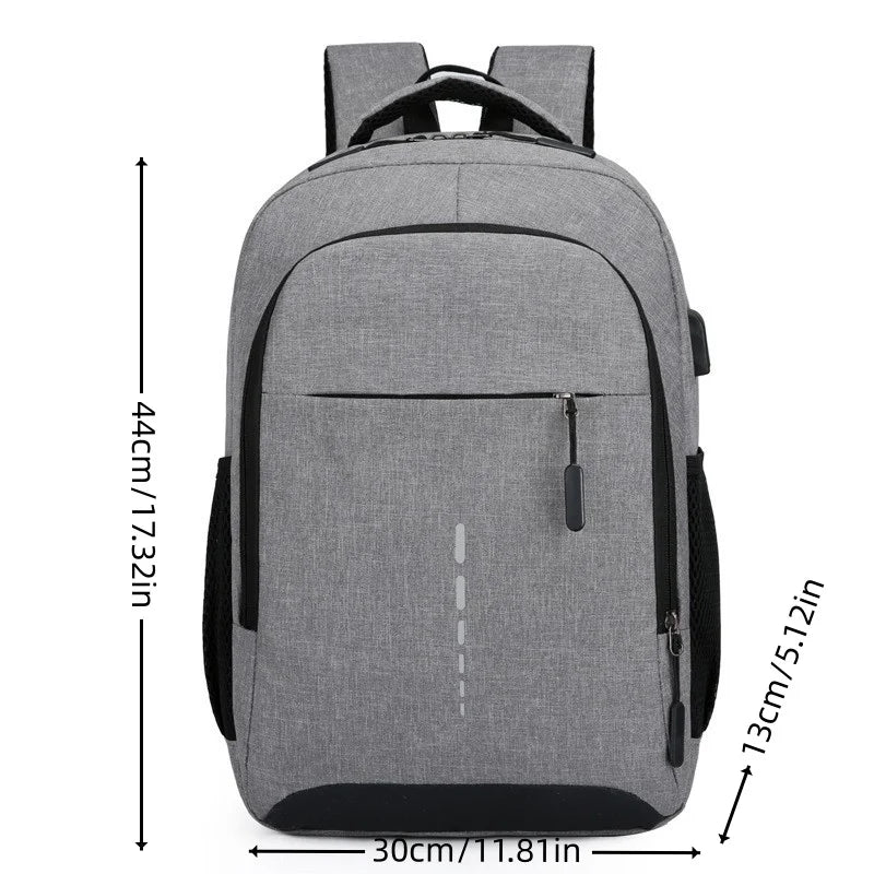 Nylon Backpack Simple and Fashionable Casual Backpack Business Commuting Computer Bag Large Capacity Backpack