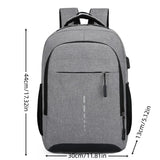 Nylon Backpack Simple and Fashionable Casual Backpack Business Commuting Computer Bag Large Capacity Backpack