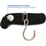 Digital Hanging Luggage Scale - Travel Scale, 110 Lbs / 50KG (Black)