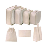 7-Piece Travel Storage Bag Set – Large Capacity Luggage Organizer for Clothes, Moving & Packing