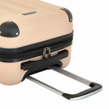 22 In. Mushroom Rolling Expandable Hardside Carry-On with 4-In-1 USB Charging Feature
