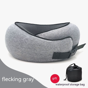 Cervical Spine Memory Foam Neck Pillow – U-Shaped Travel & Nap Cushion