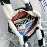 Fashion Love Heart Womens Furry Fluffy Bag AliExpress