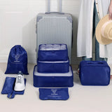 7-Piece Travel Storage Bag Set – Large Capacity Luggage Organizer for Clothes, Moving & Packing